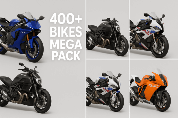 FiveM Mega Bike Pack – 400+ Motorcycles 🏍️🔥